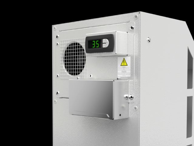 TopTherm wall-mounted cooling unit Blue e, UL Type 3R/4 Total cooling output 0.50 – 2.50 kW